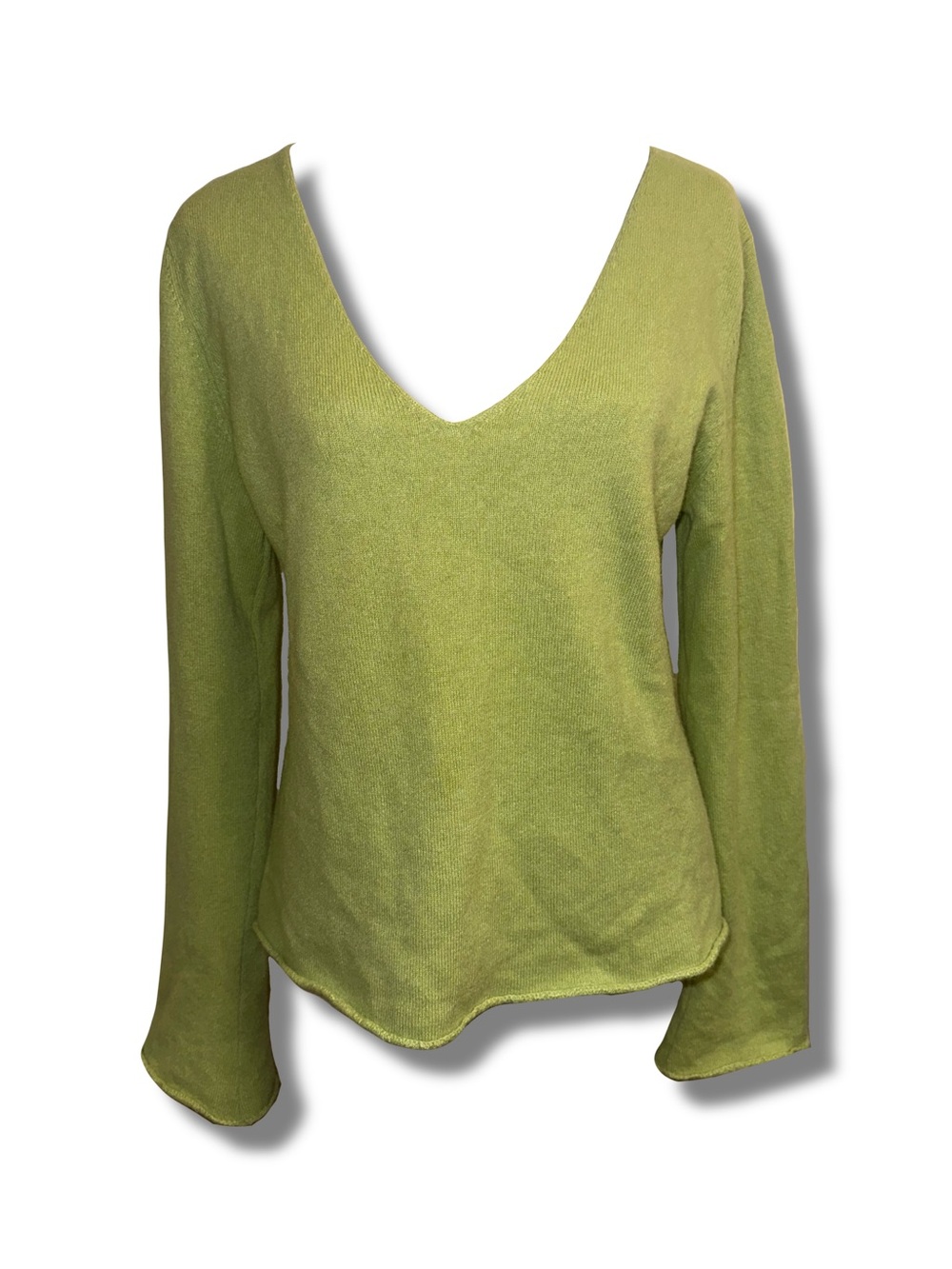 Garnet Hill Cashmere V-Neck Sweater